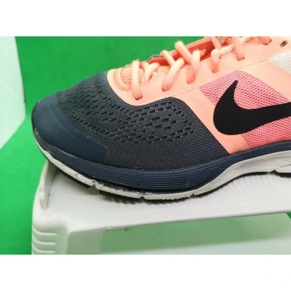Nike Pegasus 30 Womens Size 11 Running Shoes Gray Coral Pink 602698-604 - Picture 10 of 12